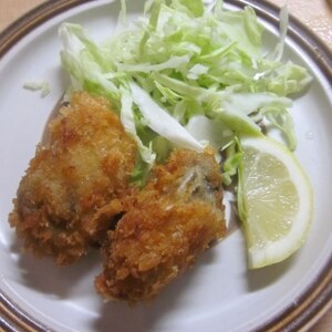 揚げにコツ☆　牡蠣料理一番人気の「カキフライ」